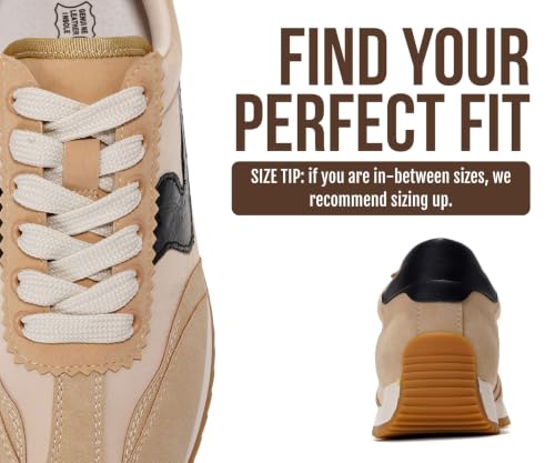 Image of Project Cloud Lace-up Fashion Sneakers for Women Footwear 2026 (Madison) | Memory Foam Insole for Comfortability; Non-Slip Casual Ladies Shoes for Women Sneakers; Lightweight Lace-up Womens Shoes