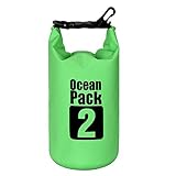 2L/5L/10L/15L/20L/30L 500D Tarpaulin Heavy-Duty PVC impermeable prueba de bolsa de saco seco para kayak/canotaje/canotaje /pesca/rafting/natación/camping/snowboard