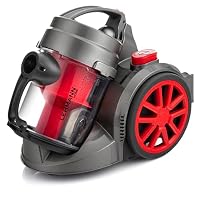 Lehmann Zyklon Staubsauger beutellos | Bodenstaubsauger mit Zyklontechnologie | Zylinder-Staubsauger mit Düsensatz | Hochleistungskraft, HEPA-Filter, 1,8 L – Ansicht 8