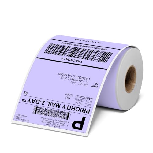 Image of 4x6 Thermal Labels, Shipping Address Label (Pack of 250 4x6 Roll Labels)