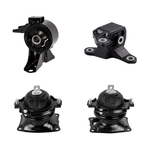 4PC Engine Motor Transmission Mount Kit for 2011-2017 Honda Odyssey 3.5L V6 by BEBLEPANY - Used condition - US$81.50