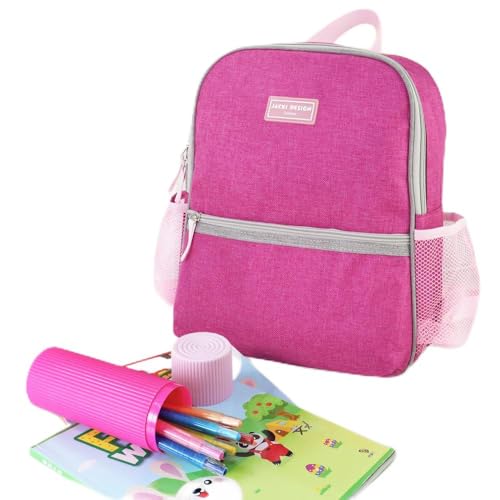 Kit Mochila Infantil Jacki Design Júnior + Porta Acessórios (Pink)