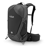 Rab Protium - Mochila ligera de 27 litros, cómoda mochila para senderismo y senderismo, antracita, Large/X-Large