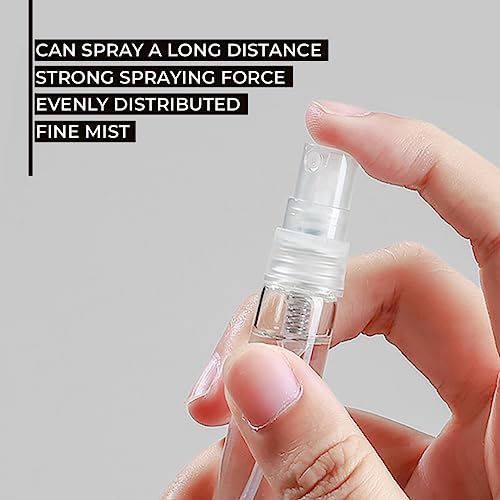 Image of nsb herbals Plastic Empty 10 Ml Clear /Transparent Mini Pocket Pen Spray Bottles Refillable Bottle Sanitizer, Perfume, Attar, Lotion, Essential Oils, Aromatic Water, Blend (3)