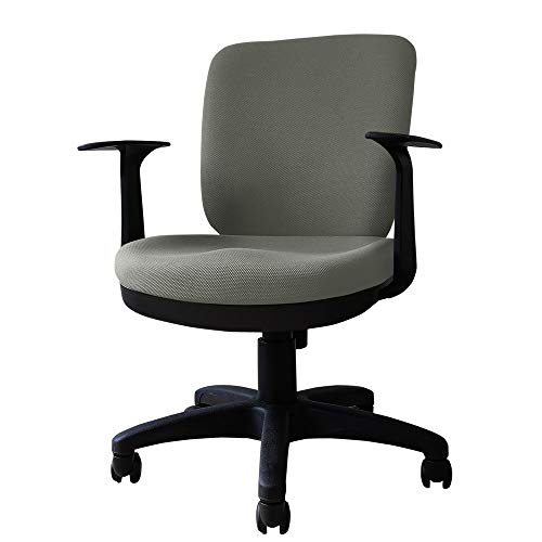 LOOKIT オフィスチェア T字肘 体圧分散 疲れにくい ロッキング 在宅勤務 グレー WTB-1AR