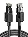 Price comparison product image UGREEN Ethernet Cable, Braided Cat 6 Ethernet Cable 2M POE Gigabit Network RJ45 Cord 1000Mbps Compatible with Raspberry Pi PS5 PS4 Xbox One Sky Box WiFi Extender TV Box Switch Router Patch Panel (2M)