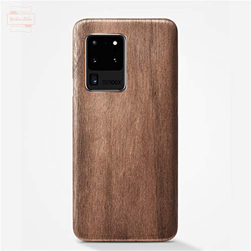 Coque Bois Galaxy S24 Ultra en noyer noir et fibre d'aramide luxe
