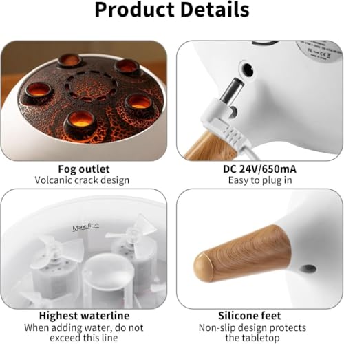 Diffuseur d'huiles essentielles pour calmer le stress de la maison - 6