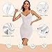 Shapewear Slip Dress for Women Under Dress V Neck Tummy Control Full Slip Seamless Body Shaper Spaghetti Strap