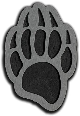 ToejamrSnowboard Stomp Pad - Grizzly Bear Paw - Gray