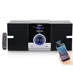 LP-886 Chaîne Hi-FI CD Système, Micro Hi-FI Audio Domestique 30W, Bluetooth Lecteur CD Radio FM avec Entrée USB, Entrée… - Les Beatles, Paul McCartney, John Lennon, RIngo Starr, George Harrison