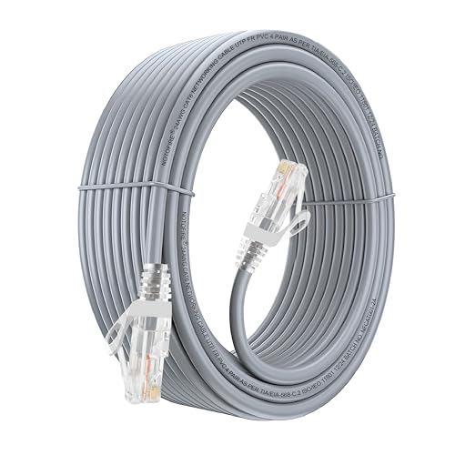Image of NOTOFIRE Cat6 Ethernet Cable, High Speed 550MHZ / 10 Gigabit Speed UTP LAN Cable, Network Cable , Internet Cable,RJ45 Cable,LAN Wire, Patch Computer Cord Gigabit Category 6 Cable for Modem (10 Meter)