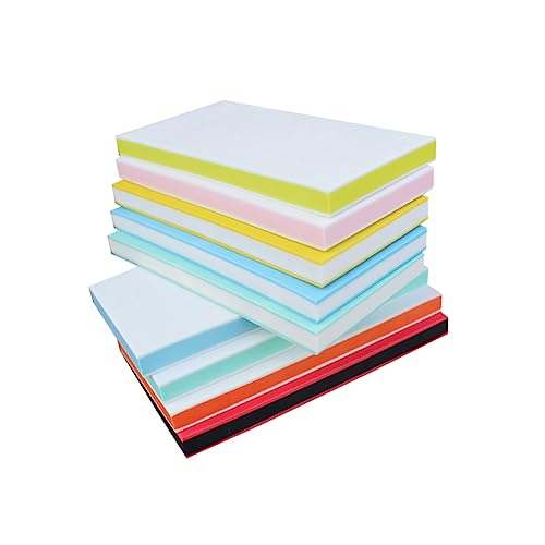 HOODANCOS 10 Pack Carved Rubber Brick Stamps for DIY Scrapbooking Invitations Art Projects Random