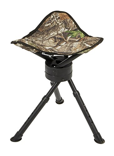 Ameristep AMEFT1002 Tripod Swivel Stool Real Tree Edge