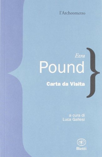 Carta da visita Carta da visita