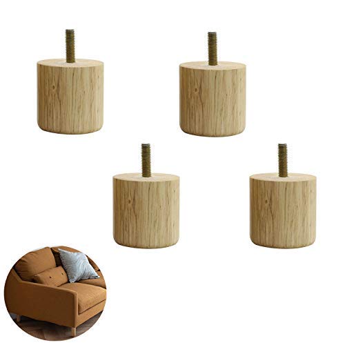 Buy 4X Solid Wood Furniture Feet,Sofa Replacement Legs