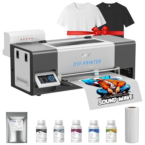 Image of PLK DTF Printer A3,Upgraded i3200 DTF Printer, Double-Speed,Auto-Clean,Dual White Ink System,Low Ink Alert Commercial-Grade A3 Priinter