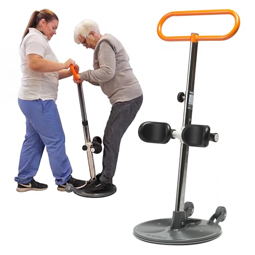 Etac Turner PRO - Patient Turner & Sit to Stand Assist for Safe Turn in Place & Transfer from Seated Position to Another - High Safe Working Load (440 lbs)