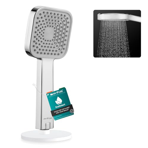 Image of India's 1st Lifetime Support Brand, R3010HS, ABS, 4-INCH, Hand Shower | Single Flow Rain Handheld Shower For Bath | Handshower for bathroom | Chrome Finish