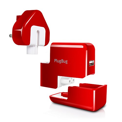 Twelve South PlugBug World | All-in-one MacBook global travel adapter + iPhone/iPad/USB charger