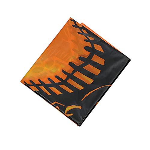 Gircss Halloween Tablecloth, Halloween Haunted House Tablecloth 108" X 54" Disposable Rectangle Spillproof Table Covers For Party Decorations #TOP5