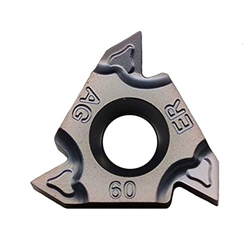 Inserti Carburo Per Filettatura 16ERM AG60 - 10 Pezzi Per Acciaio Inox, Per Tornio CNC - Foto 10