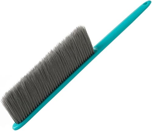 Escoba suave para pisos de madera, escoba de paja con mango de madera, escoba de mano, escoba de chimenea, barrido de polvo, cepillo suave, cepillo