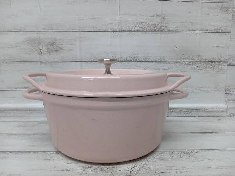 Vermicular ピンク 両手鍋 鋳鉄製22cm
