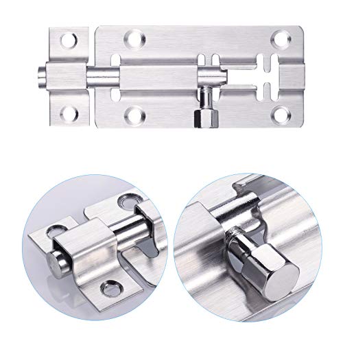 Serratura a Chiavistello da 3 Pollici per Porta di...