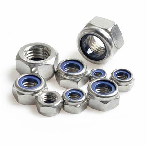 Image of SYLIX M14 Thread Stainless Steel Nylon Self-Lock Nut (pack of 50pcs)