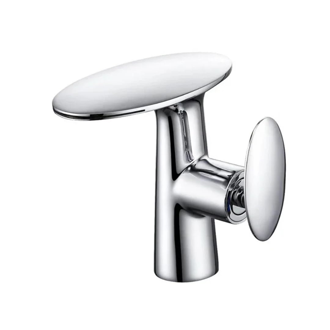 Robinet de salle de bains cascade blanc pour vasque moderne SLT170-S