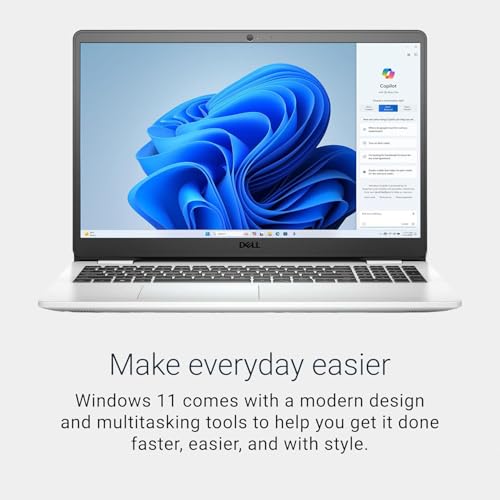 Image of Dell 15.6 inch FHD IPS Laptop • AMD Ryzen 3 3250U • 8GB RAM • 256GB PCIe SSD • SD Card Reader • 9H Battery • Copilot AI • Windows 11