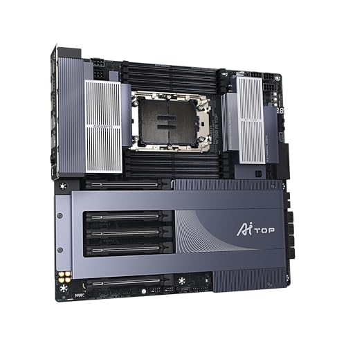 Image of GIGABYTE W790 AI TOP Intel Xeon W Processor Motherboard (LGA4677), E-ATX, DDR5, 6X M.2, PCIe 5.0, Thunderbolt 4, WIFI7, 10GbE LAN, EZ-Latch