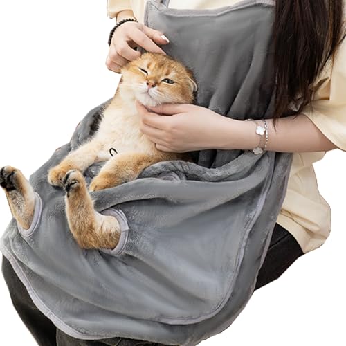 ペット 抱っこ紐 猫エプロン 猫抱っこ紐 猫ハーネス 猫用ハーネス 猫 寝袋 猫 抱っこ紐 足出しタイプ 10 kg 小型犬 猫用エプロン ポケット 抱っこ ニャンコ キャリア カンガルーポケット ペットスリング 防粘毛カバー 暖かい ブランケット 防寒対