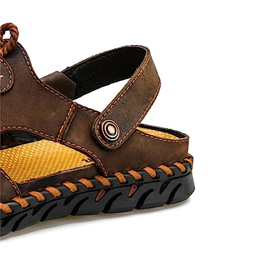 Casual Headband Hollowed Out Purpose Slippers For Men's Outdoor Breathable Beach Shoes3