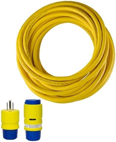 Cordset Smart Monitor Industrial Grade Yellow 12/3 Sow 50Ft