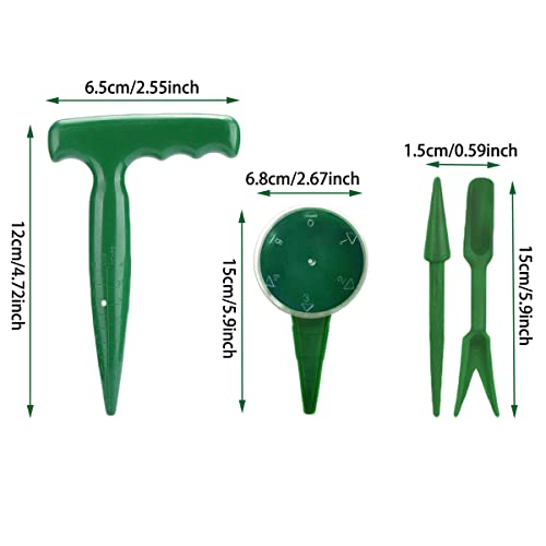 Zly Adjustable Hand Held Garden Flower Plant Grass Seeds Planter Dial Sower Sowing Seeder Gardening Tool #TOP4