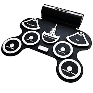Elektronisch Drumstel Elektronische drumset, speelbaar computerspel, draagbaar verdikt USB Dual Pedal voor Kinderen en…