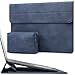 HYZUO 15-16 Zoll Laptop Hülle Laptophülle mit Standfunktion für MacBook Pro 16 M5/M4/M3/M2/M1 Pro/Max 2026-2019, XPS 15, MacBook Pro 15 2015-2012, Samsung Galaxy Book Flex/Pro 15, Navy Blau