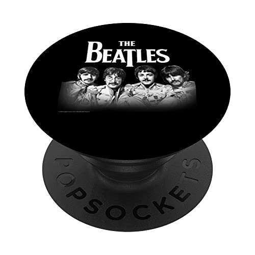 Les Beatles – L’art des Beatles PopSockets PopGrip Interchangeable - Les Beatles, Paul McCartney, John Lennon, RIngo Starr, George Harrison Les Beatles - L'art des Beatles PopSockets PopGrip Interchangeable