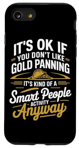 Installazione facile Gold Digger Mining Gold Rush Gold Canning Custodia per iPhone SE (2020) / 7 / 8