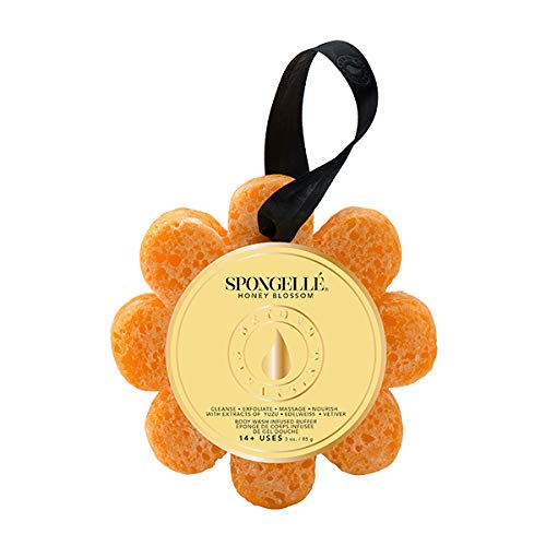 SPONGELLÉ Wild Flower Body Wash Infused Buffer, Honey Blossom