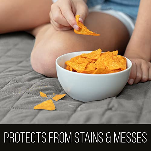 image for Sofa Shield Couch Slip Cover with Patented Strap, Cushion Protector, R