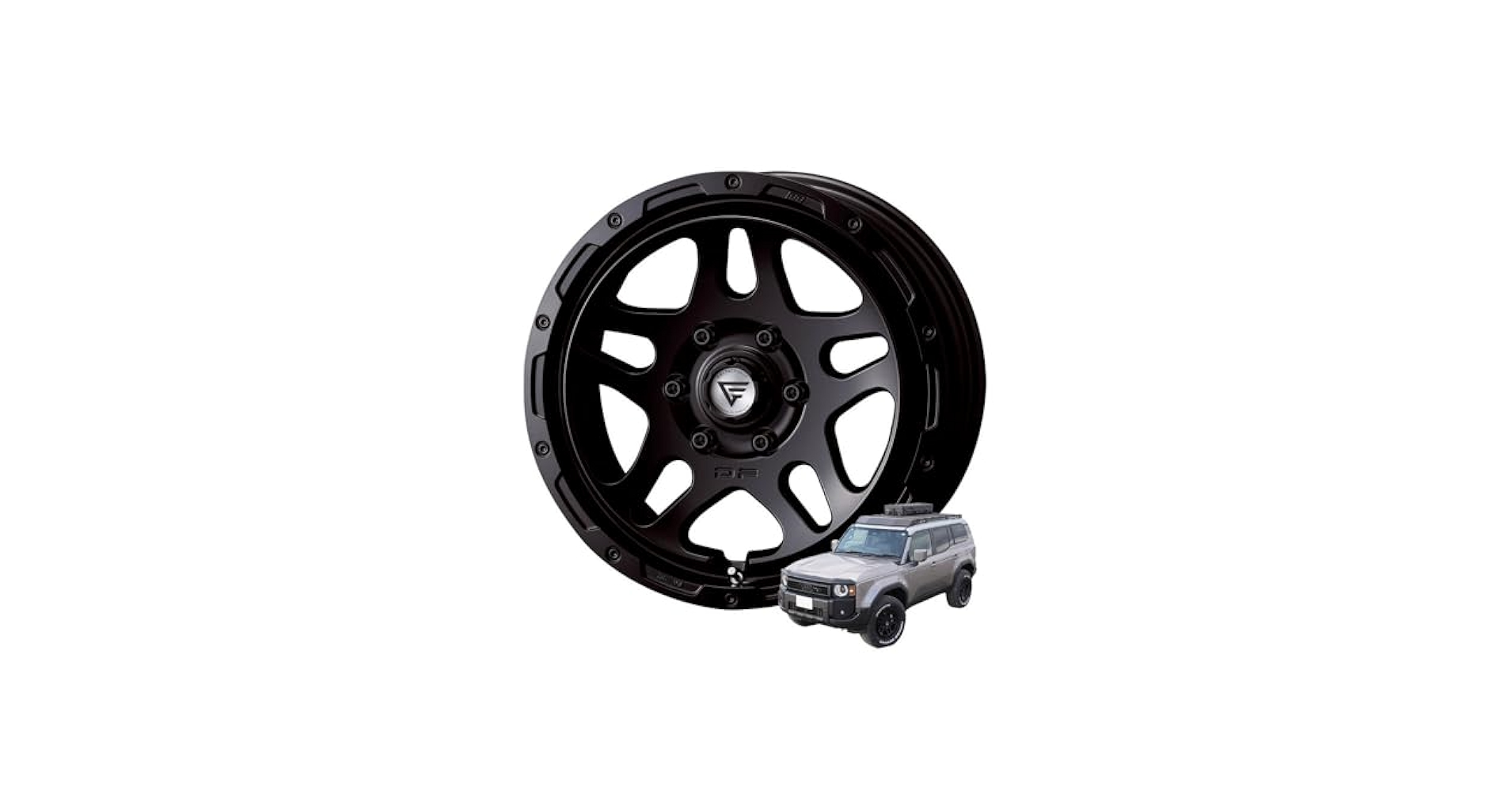 デルタフォースオーバル＆リッジグラップラー新型ディフェンダー専用5本セット 新型デリカD5 デルタフォースオーバル | ごぶやまパート2