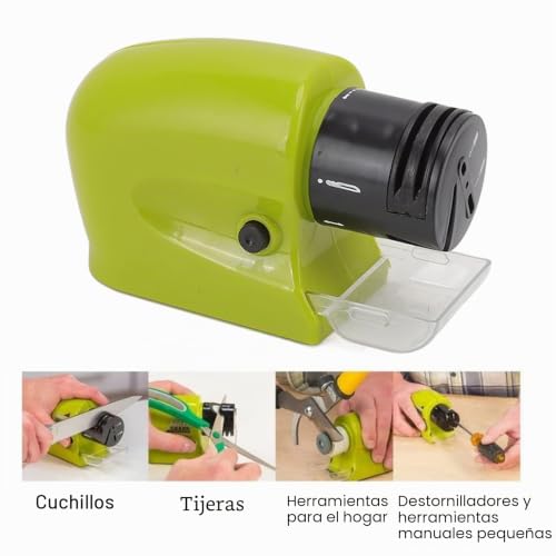 Miniatura 2 de Afilador De Cuchillos Eléctrico Aramox, Afilador Rápido De Cuchillos Eléctricos, Máquina Herramienta Para Afilar Cuchillos Para El Hogar Y La Cocina