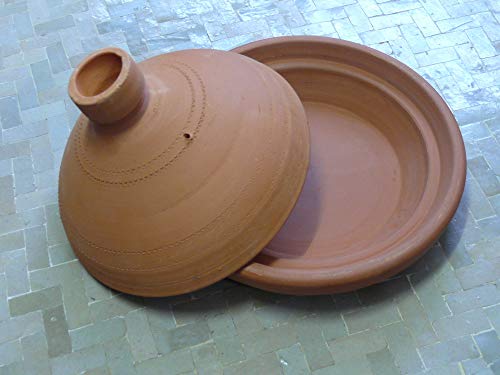 Marokkanische Tajine zum Kochen unglasiert Ø 30 cm für 3-4 Personen - 905703-0003 - Image 3