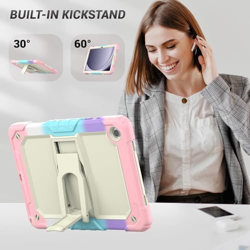 Étui Tab A11+ Plus antichoc rose pour protéger la tablette en voyage - 2