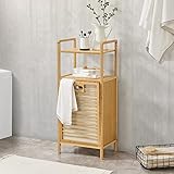 Detalles del producto: - Práctico y decorativo cesto para guardar la ropa sucia - Con bolsas de lavandería extraíbles para facilitar su utilización - Material natural y ecológico - La parte delantera y la parte superior de la cesta son permeables al aire - Montaje rápido y sencillo - Con un estante adicional