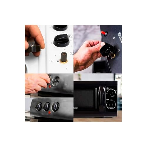 Universal-Schaltknöpfe für alle Arten von Ofen, Herd & Kochfeld (4er-Pack)