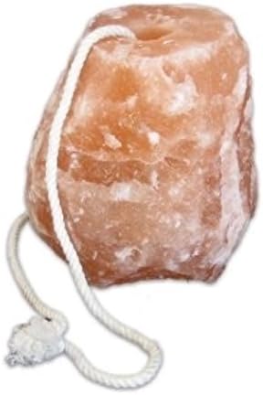 Himalayan Salt Licks Hanging 5 lb w/Rope for Horse, Equine, Cattle, Livestock, Llama, Goat, and/or Sheep